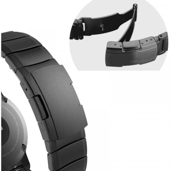  Ремешок Tech-Protect SteelBand для Garmin Fenix 3 | 5X | 3HR | 5X Plus | 6X | 6X Pro | 7X Black (5906735412581)